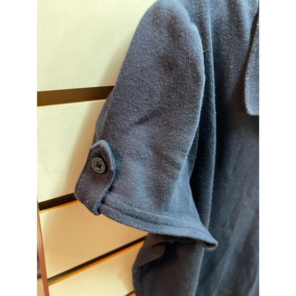 Girls Navy Blue Collard Uniform Shirt Size XL - Picture 3 of 4